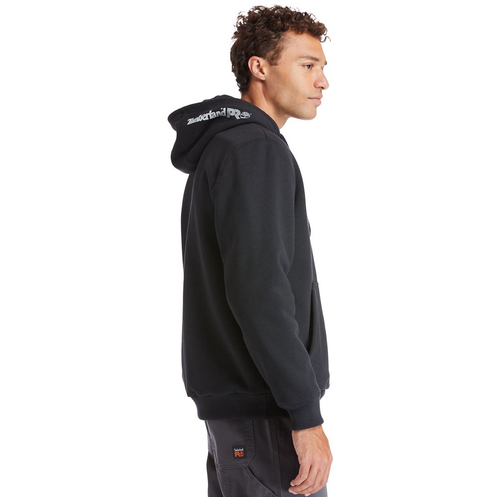 Hanorac Timberland Barbati Negrii - Pro® Double-Duty Heavyweight Hoodie - Romania - CXGQRH025